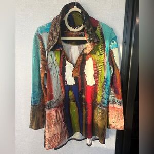 Colorful Abstract Women's UbU Jacket